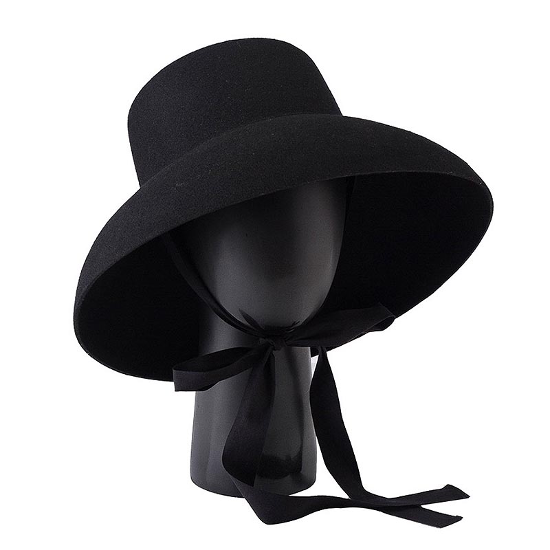Fedora Hat Wool - Retro Style Pure Wool Hat Wide