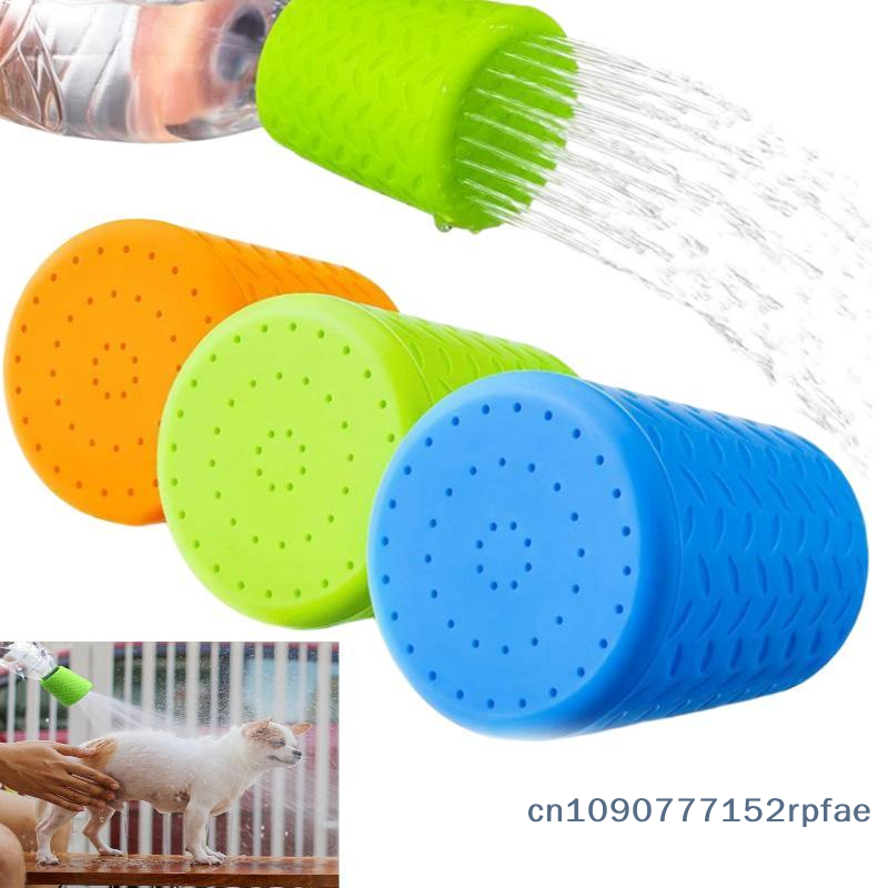 Swim Hat Silicone - {NN72} Silicone Portable Pet Bathing Sprinkler