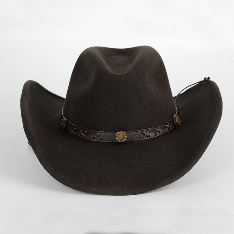 Fedora Hat Wool - X4007 100% Wool Cowboy Hat Waterproof