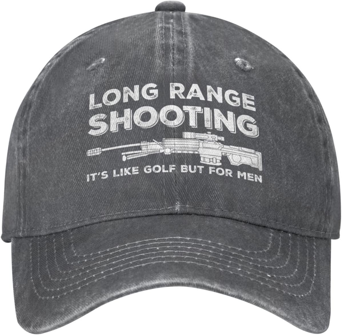 Golf Cap Dad - Funny Hat Long Ranges Shooting It's