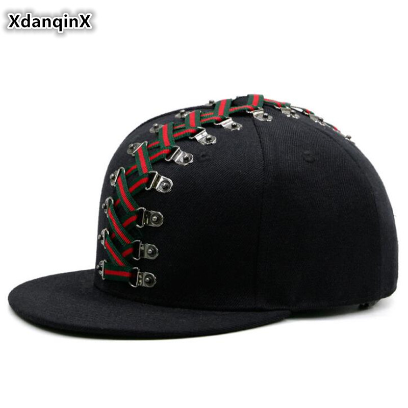 Snapback Hat Flat - Novelty Punk Style Hip Hop Caps