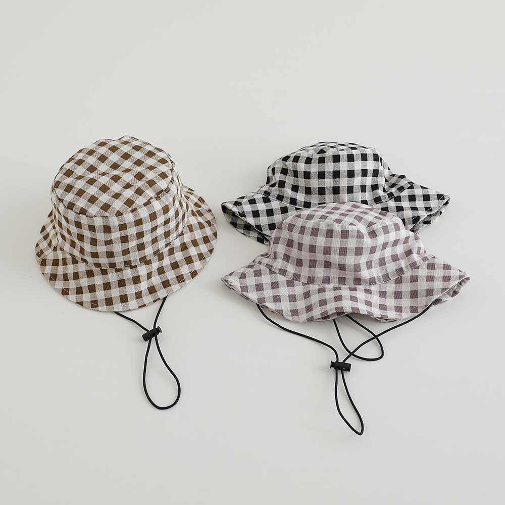 Bucket Hat Cotton - Wide Brim Autumn Sun Hat Baby