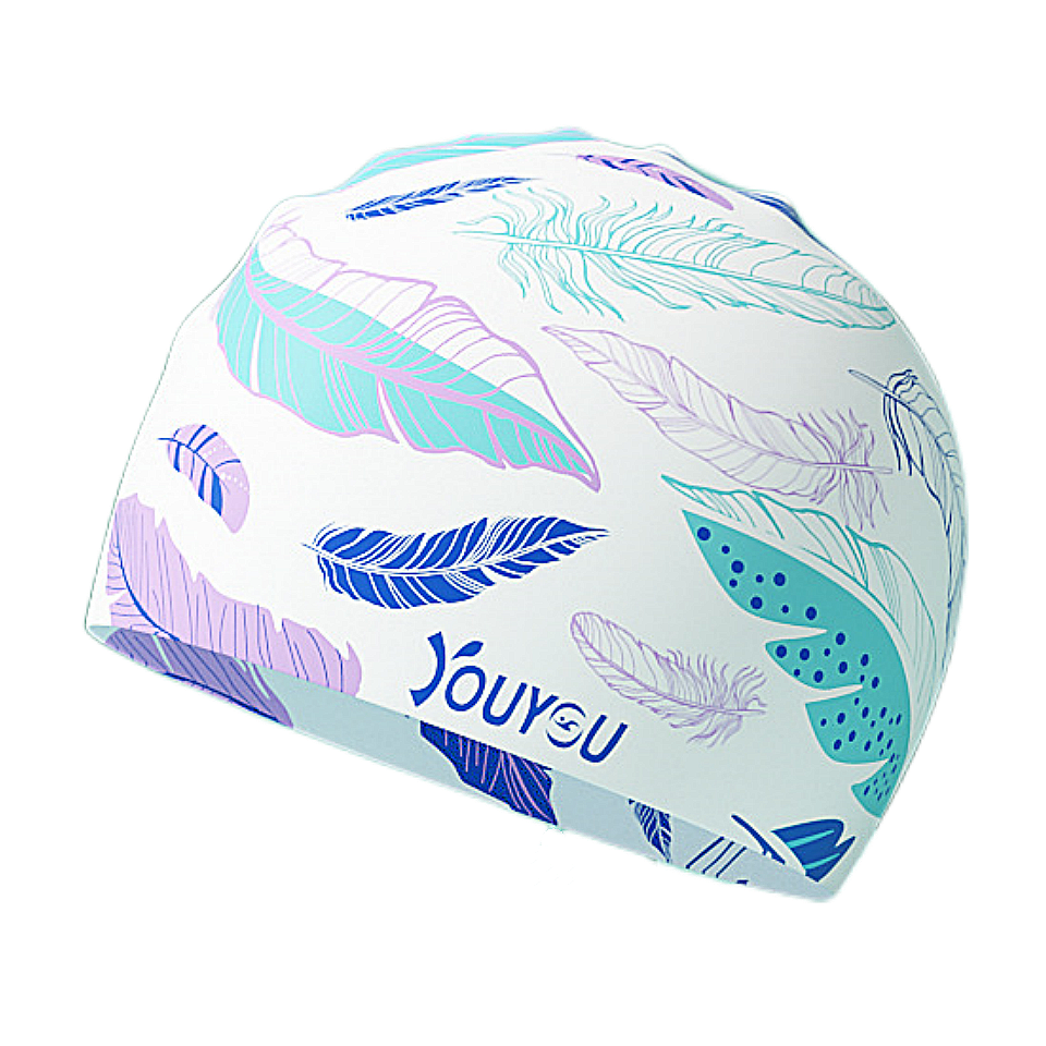 Swim Hat Silicone - Adults High Elastic Cute Swimming Caps