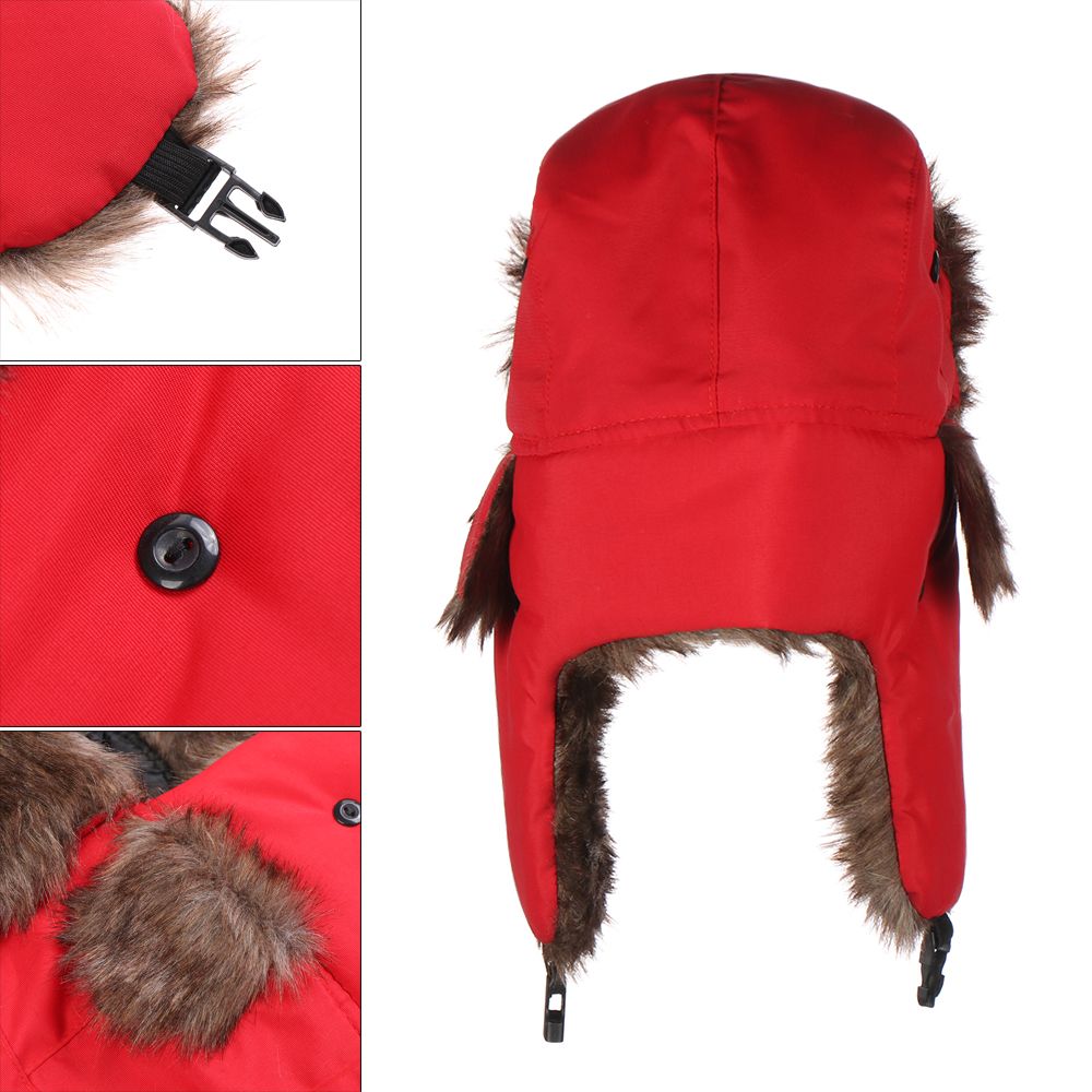Winter Trapper Hat - Warm Earflap Trapper Ski Hat Winter