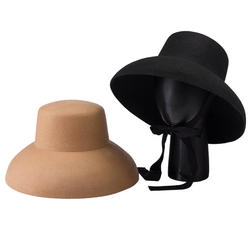 Retro Style Pure Wool Hat Wide - огляд і ціна Fedora Hat Wool