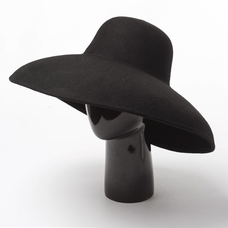 Classical Big Wide Brim Wool F - огляд і ціна Fedora Hat Wool