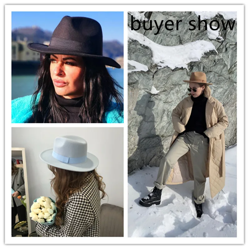 Fedora Hat Women Winter Hats f - огляд і ціна Fedora Hat Wool