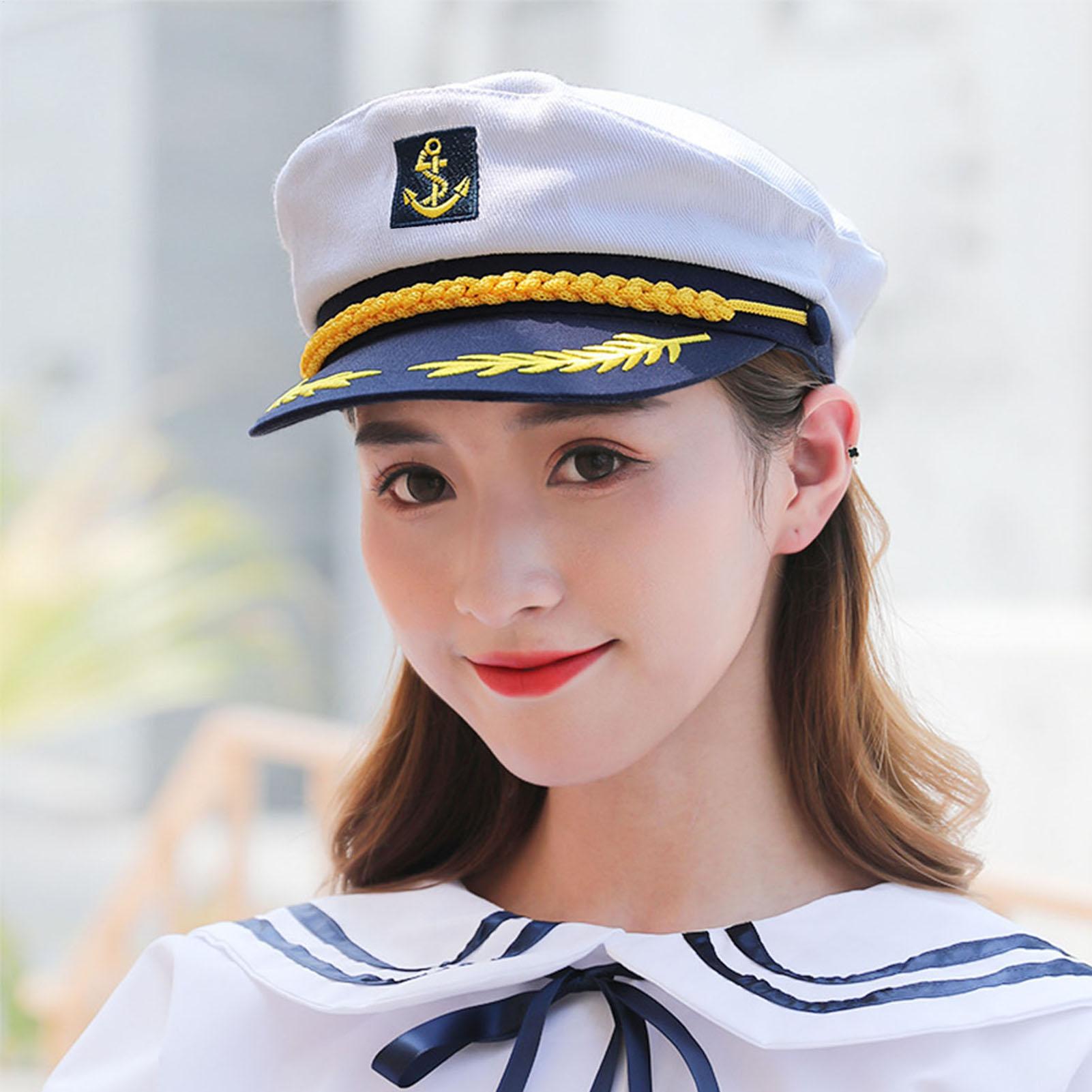 Adult Yacht-Sailor Captain Hat - огляд і ціна Snapback Hat Flat