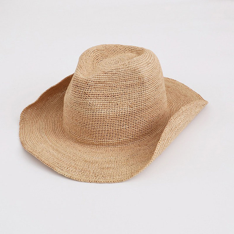Natural Raffia Straw Hat For W - огляд і ціна Cowboy Hat Straw