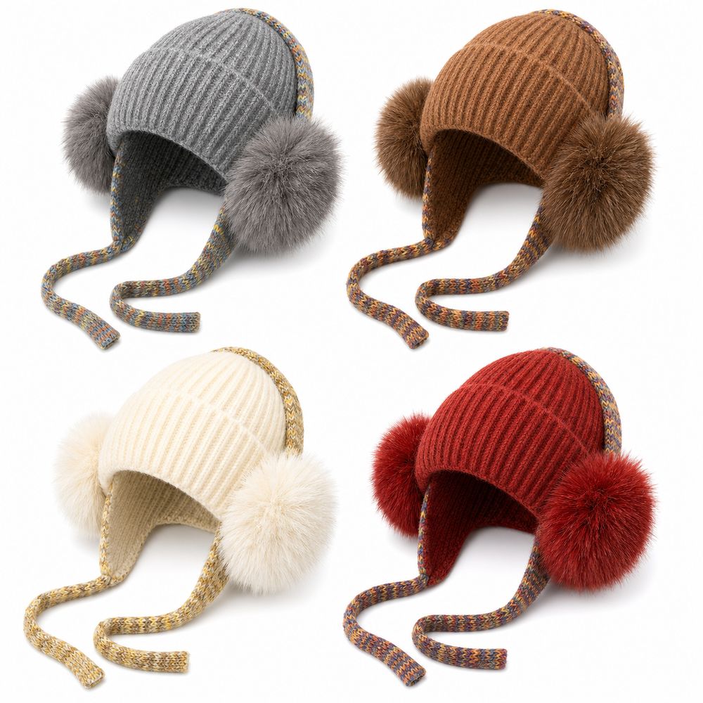 Daily Knit Ear Flap Beanie Fle - огляд і ціна Beanie Cuffed Knit