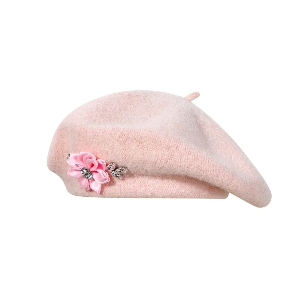 Elegant Solid Color Wool Beret - огляд і ціна Beret French Wool