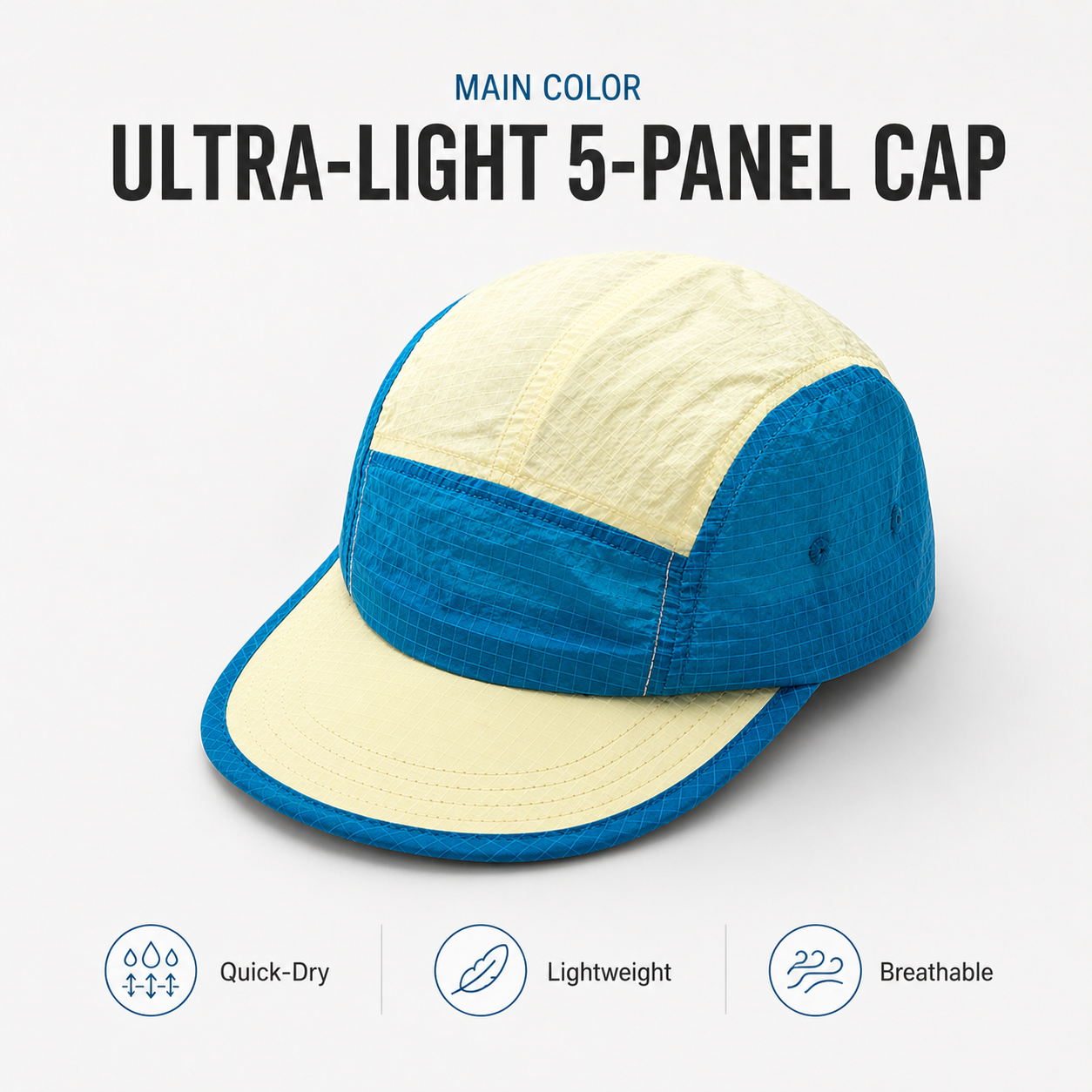 Unisex 5 Panel Camp Cap Ripsto - огляд і ціна Corduroy Cap 5 Panel