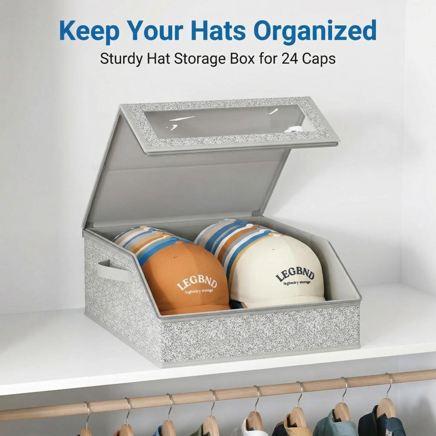 Large Capacity Double Row Hat  - огляд і ціна Baseball Cap Structured