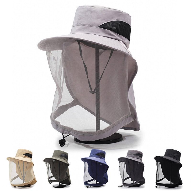 Mesh Sun Hat with Neckband and - огляд і ціна Sun Hat Wide Brim