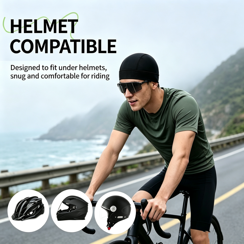 Cycling Under Helmet Liner Abs - огляд і ціна Skull Cap Helmet Liner