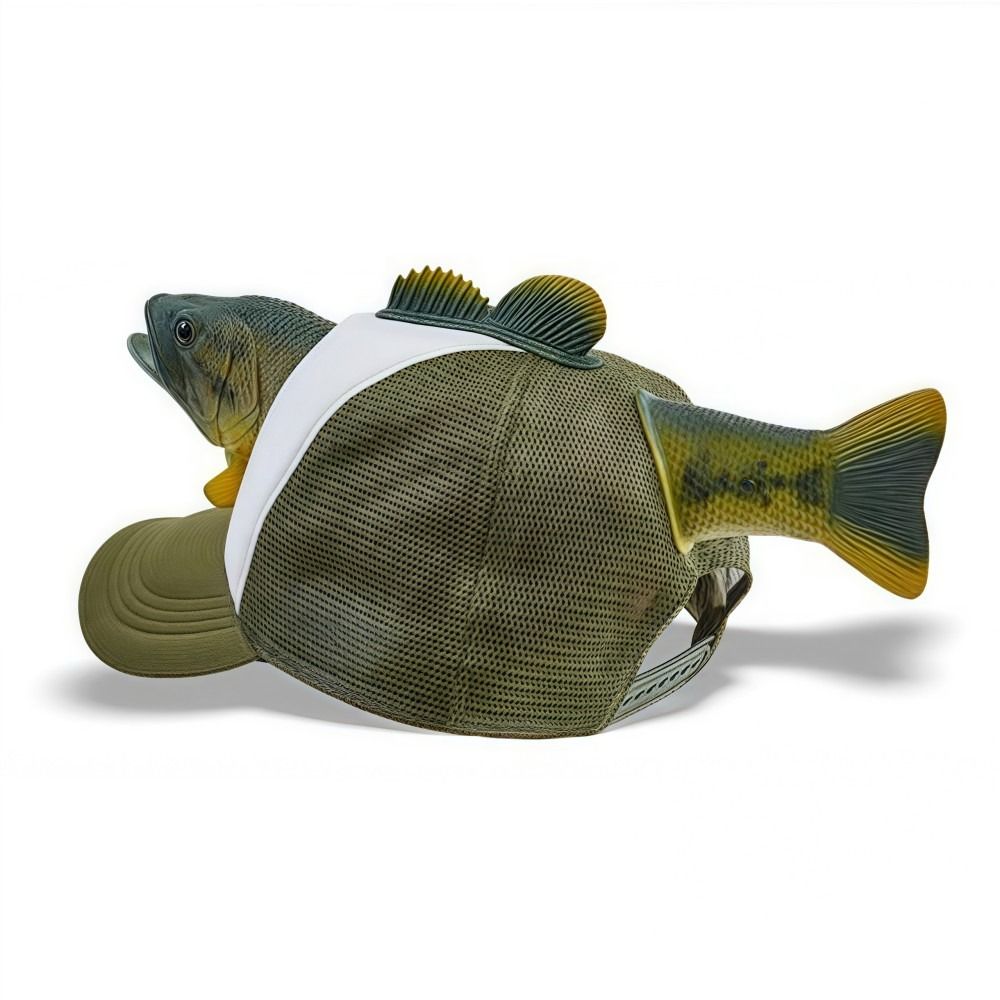 Funny 3D Fish Animal Trucker H - огляд і ціна Trucker Cap Mesh