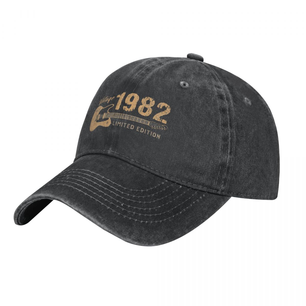 Washed Men's Baseball Cap Guit - огляд і ціна Golf Cap Dad