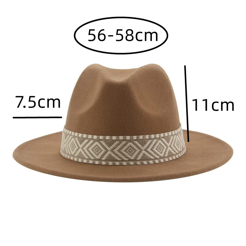 Panama Hat Western Cowboy Hats - огляд і ціна Fedora Hat Wool