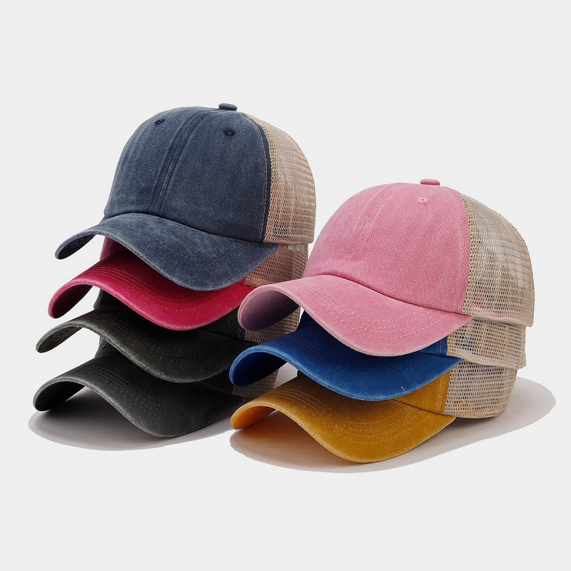 Vintage Washed Denim Mesh Back - огляд і ціна Trucker Cap Mesh