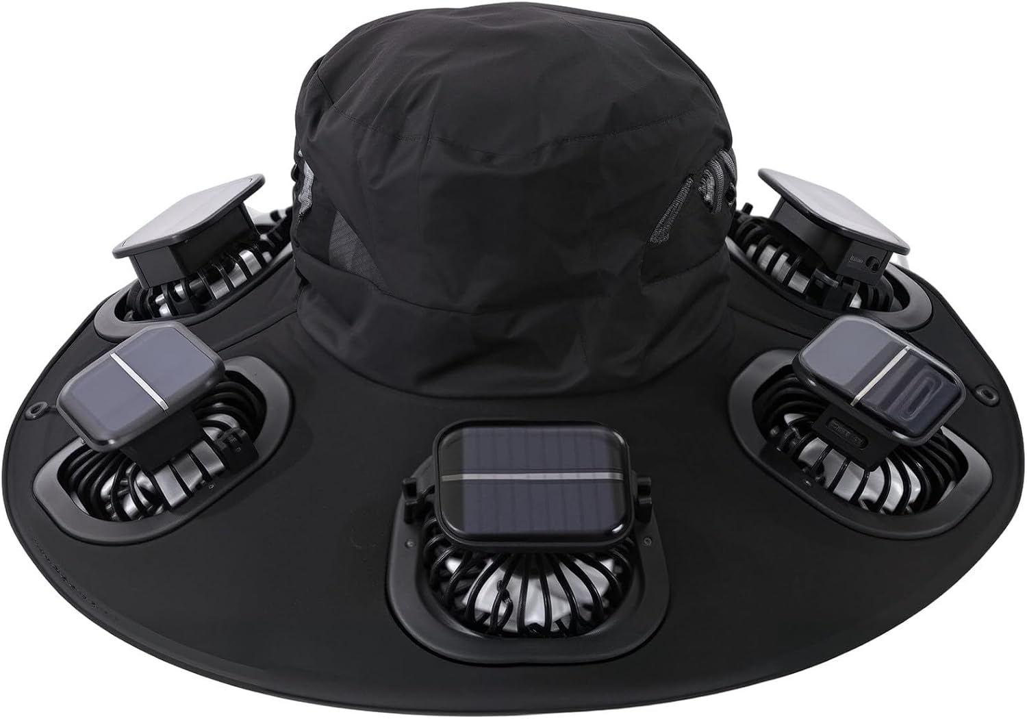 Hot 6 Fans Solar Fan Hat Breat - огляд і ціна Visor Sun Hat