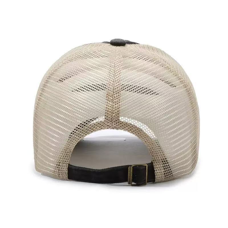 Custom Logo Washed Mesh Cap Br - огляд і ціна Visor Sun Hat