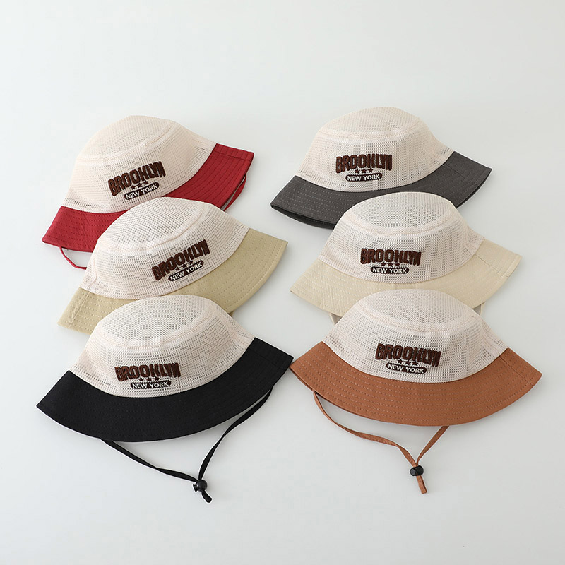 Letter Embroidered Baby Sun Ha - огляд і ціна Bucket Hat Cotton