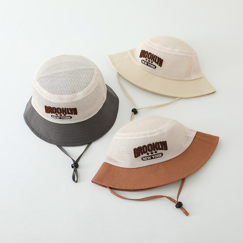 Letter Embroidered Baby Sun Ha - огляд і ціна Bucket Hat Cotton