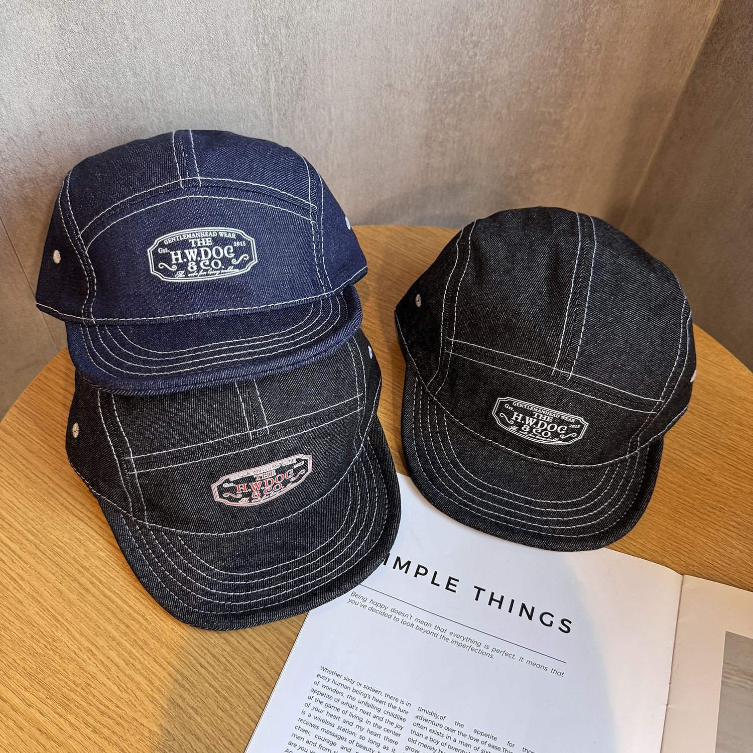 5 Panel Baseball Cap Denim Cot - огляд і ціна Corduroy Cap 5 Panel