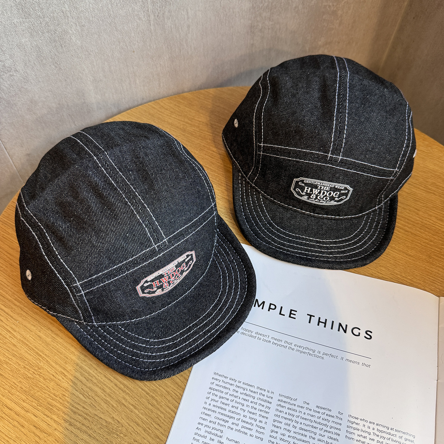 5 Panel Baseball Cap Denim Cot - огляд і ціна Corduroy Cap 5 Panel