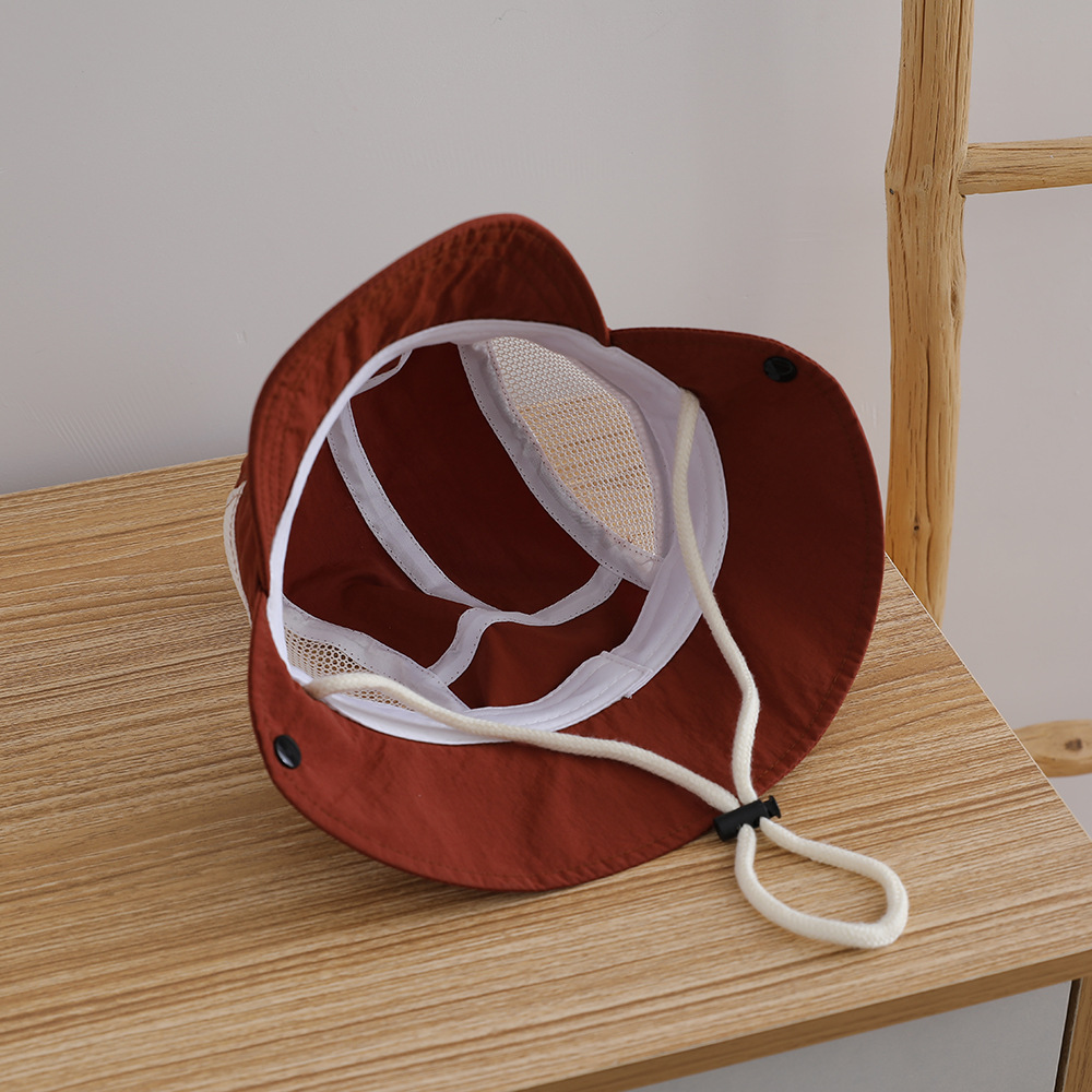 Letter Embroidered Baby Sun Ha - огляд і ціна Bucket Hat Cotton
