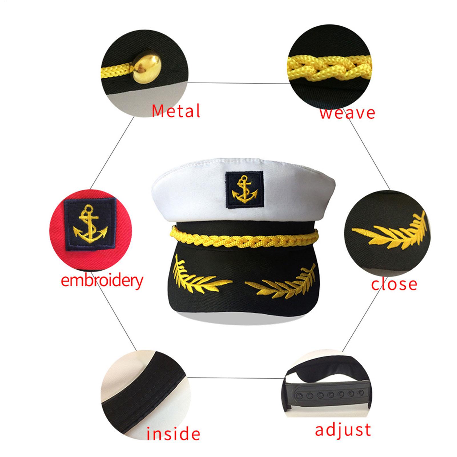 1pc Adult Yacht-Sailor Captain - огляд і ціна Snapback Hat Flat