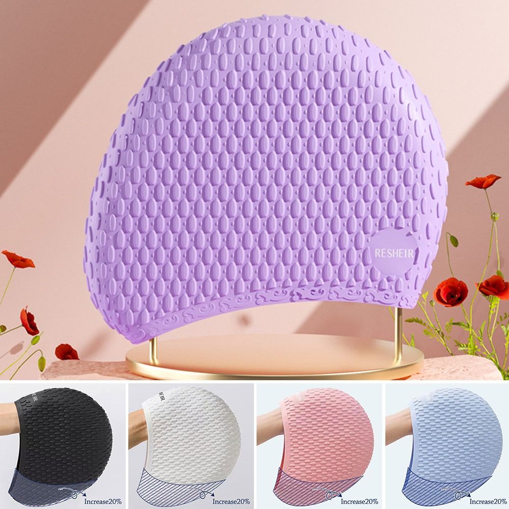Elastic Summer Swimming Cap Wa - огляд і ціна Swim Hat Silicone