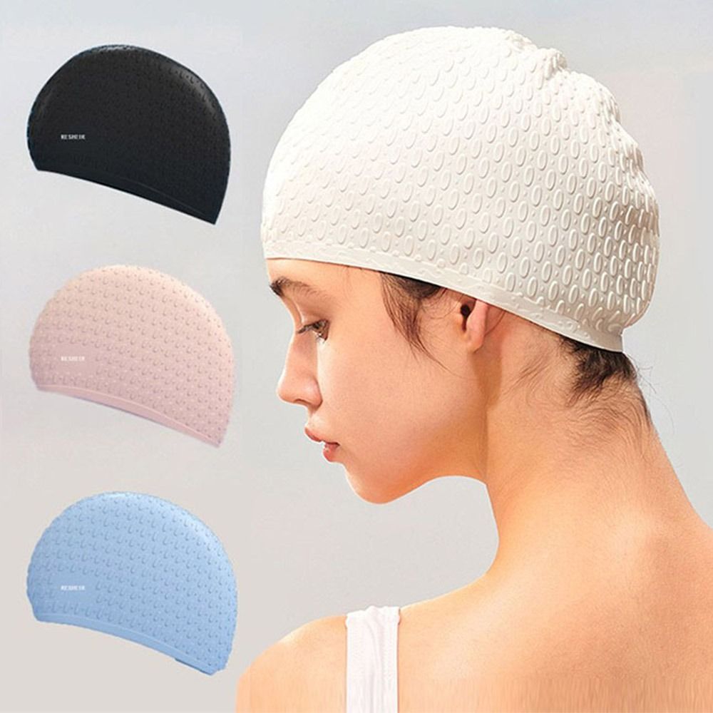 Elastic Summer Swimming Cap Wa - огляд і ціна Swim Hat Silicone