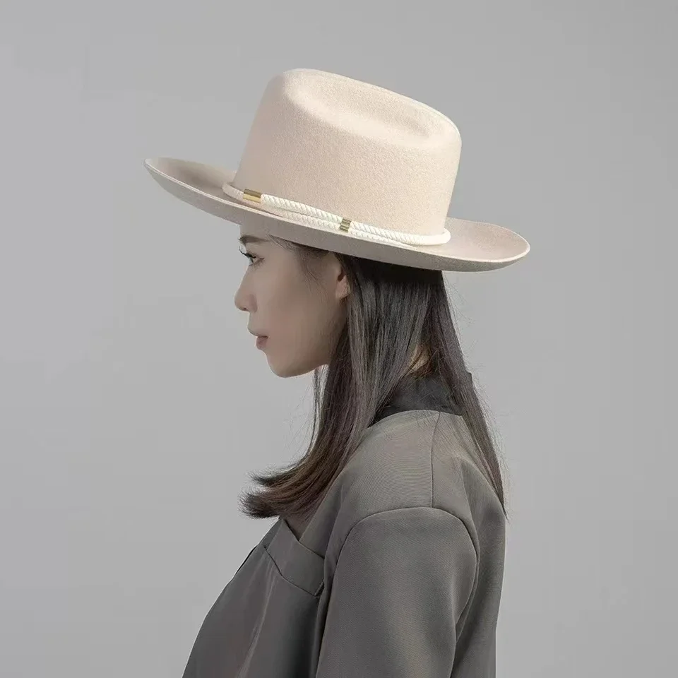 2025  New retro ins chic winte - огляд і ціна Fedora Hat Wool