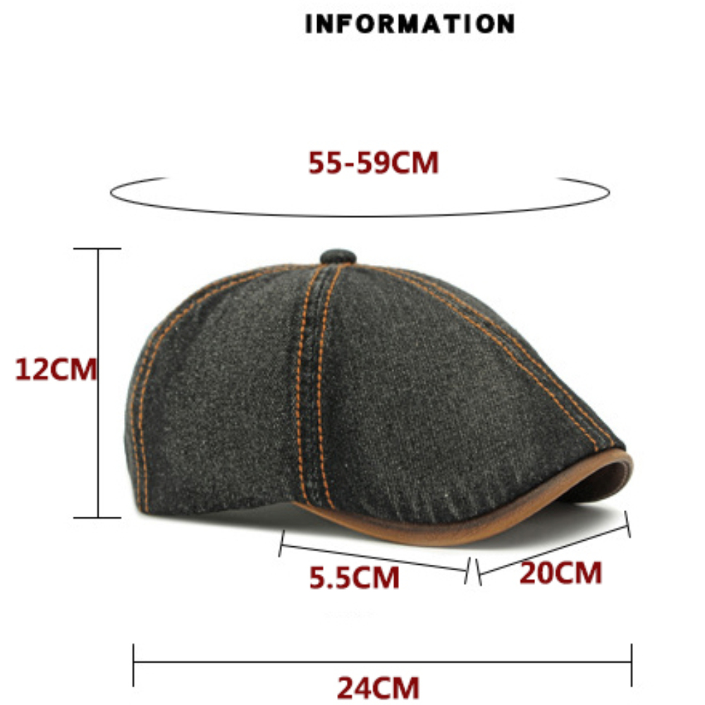 HT4735 Berets for Men Women Vi - огляд і ціна Newsboy Cap Ivy