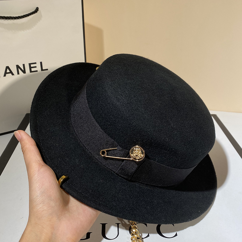 USPOP New Winter Hats Women Bl - огляд і ціна Fedora Hat Wool