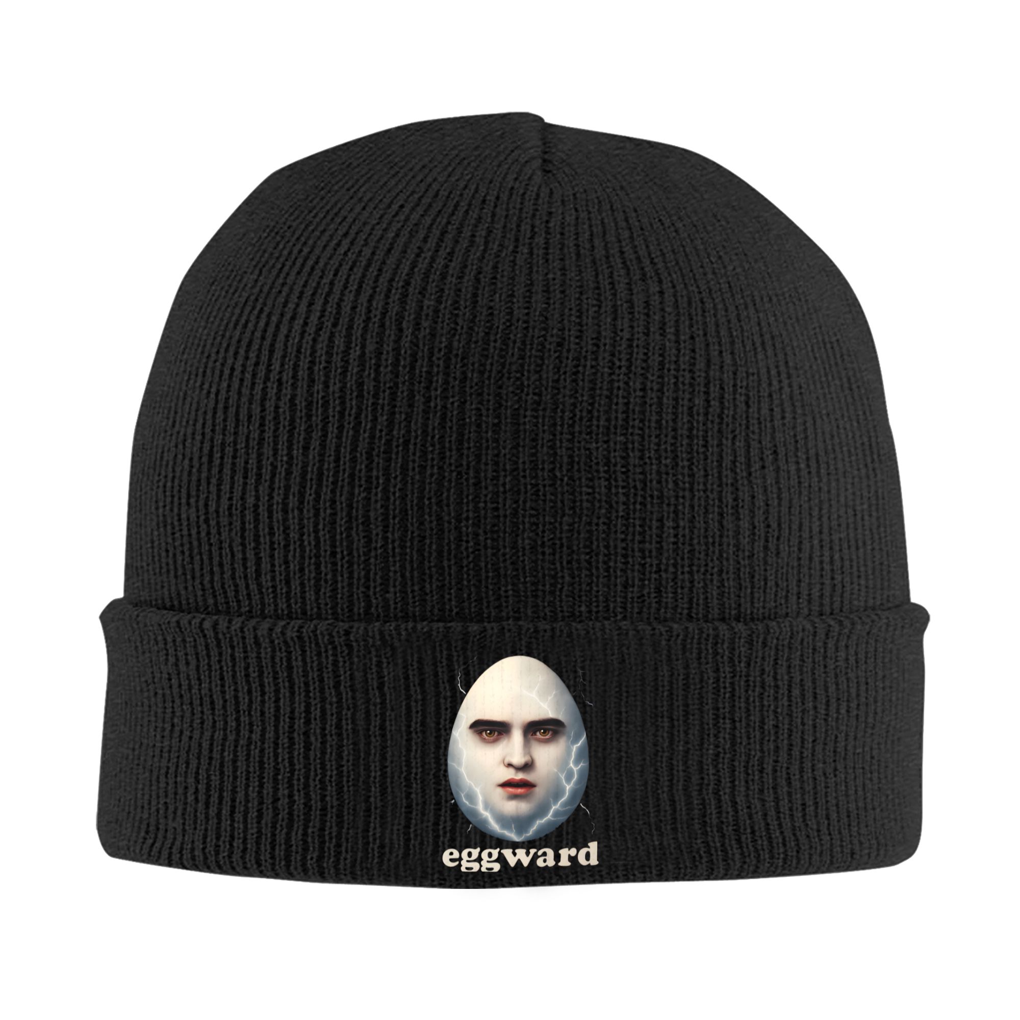 Eggward Silly Meme Parody Egg  - огляд і ціна Beanie Cuffed Knit