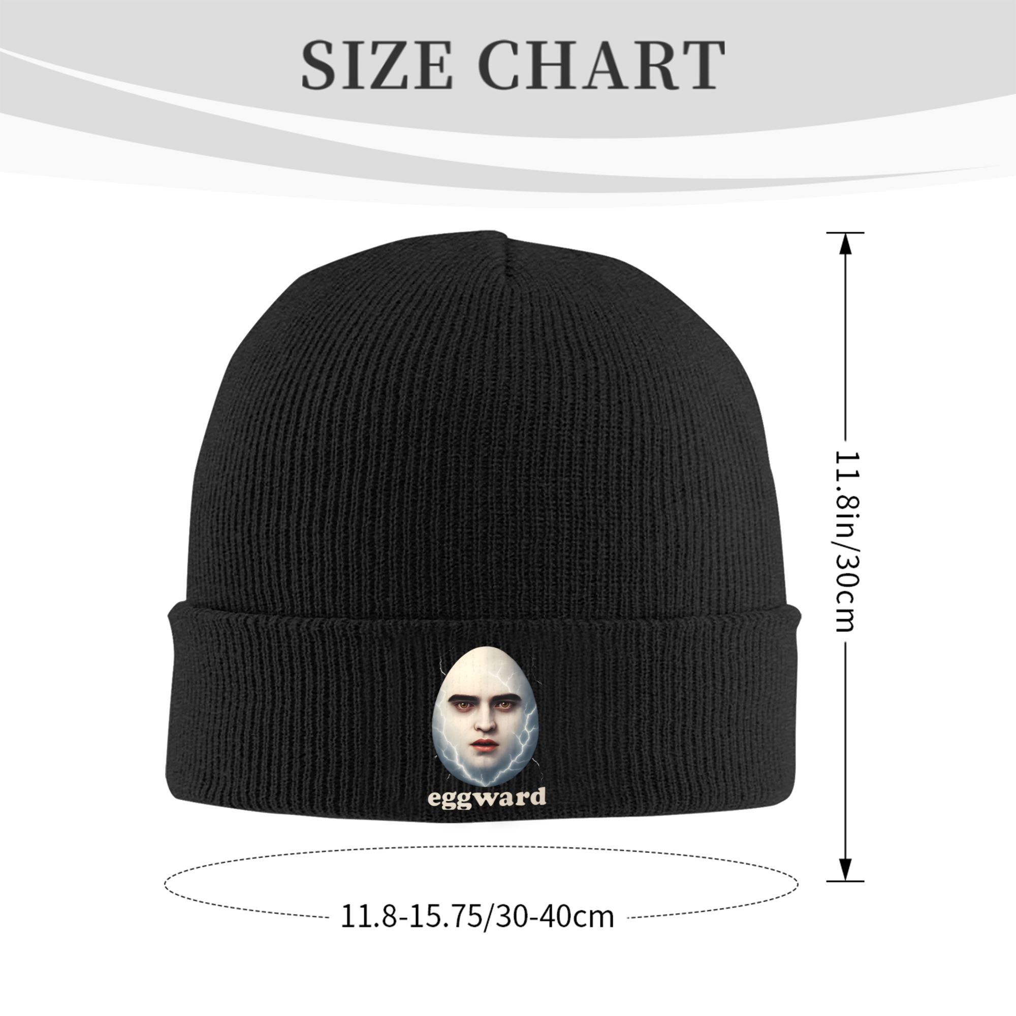 Eggward Silly Meme Parody Egg  - огляд і ціна Beanie Cuffed Knit