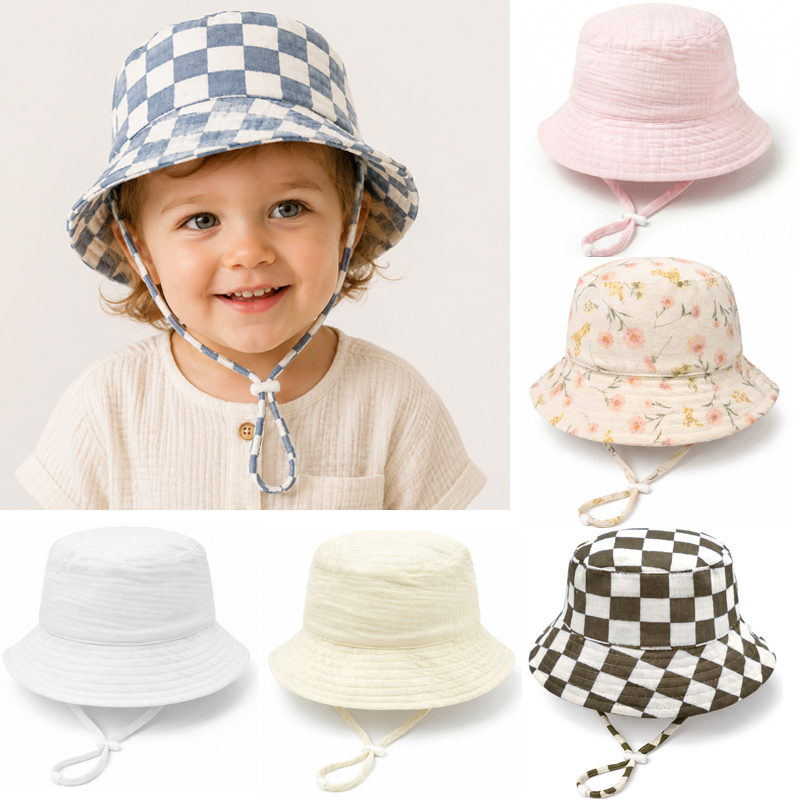 Muslin Baby Summer Hat Adjusta - огляд і ціна Bucket Hat Cotton