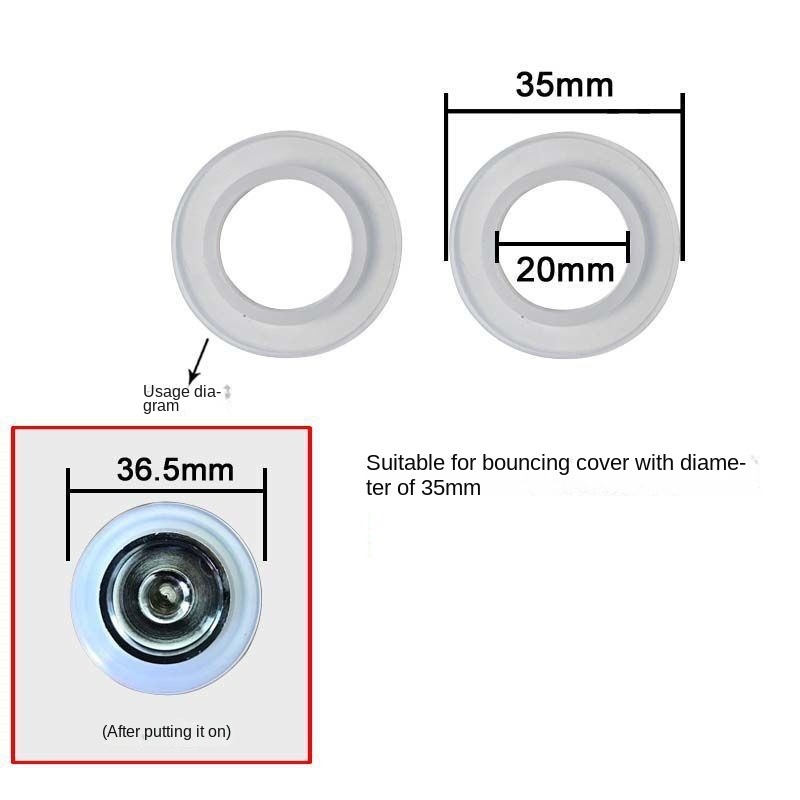 Silicone Drain Sealing Ring An - огляд і ціна Swim Hat Silicone