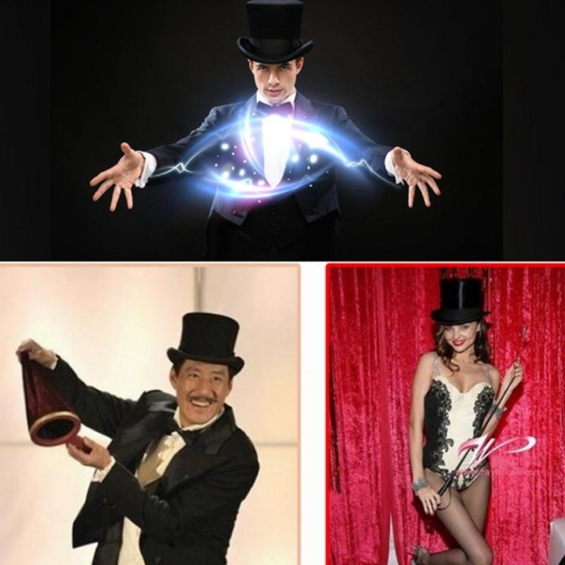 Retro Top Hat Magician Costume - огляд і ціна Fedora Hat Wool