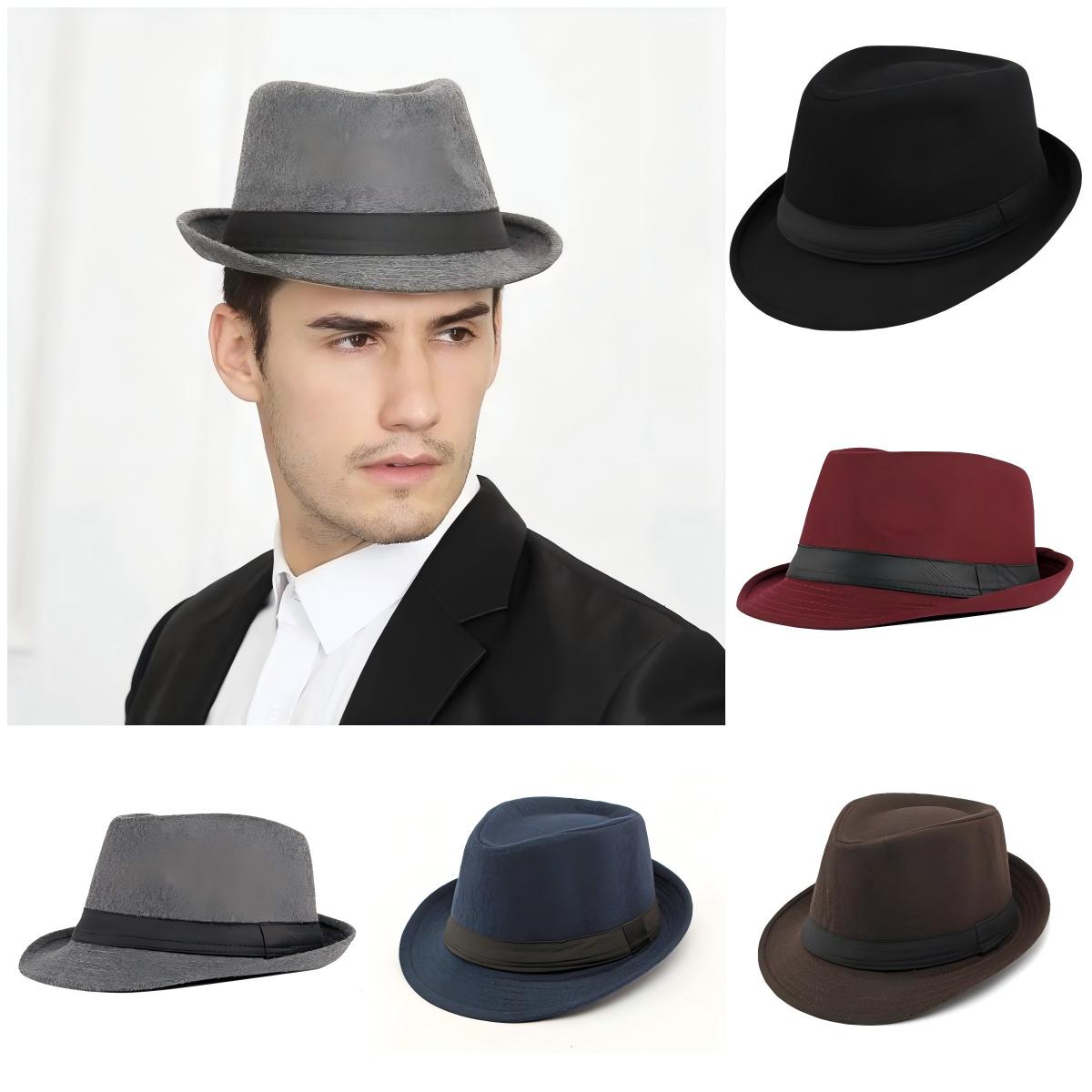 Hat for Men New Autumn Winter  - огляд і ціна Fedora Hat Wool