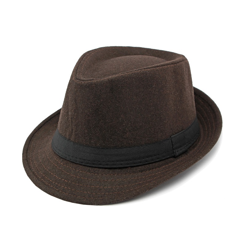 Hat for Men New Autumn Winter  - огляд і ціна Fedora Hat Wool