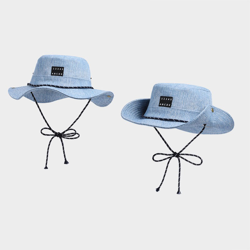 Korean Fashion Man Washed Deni - огляд і ціна Bucket Hat Cotton