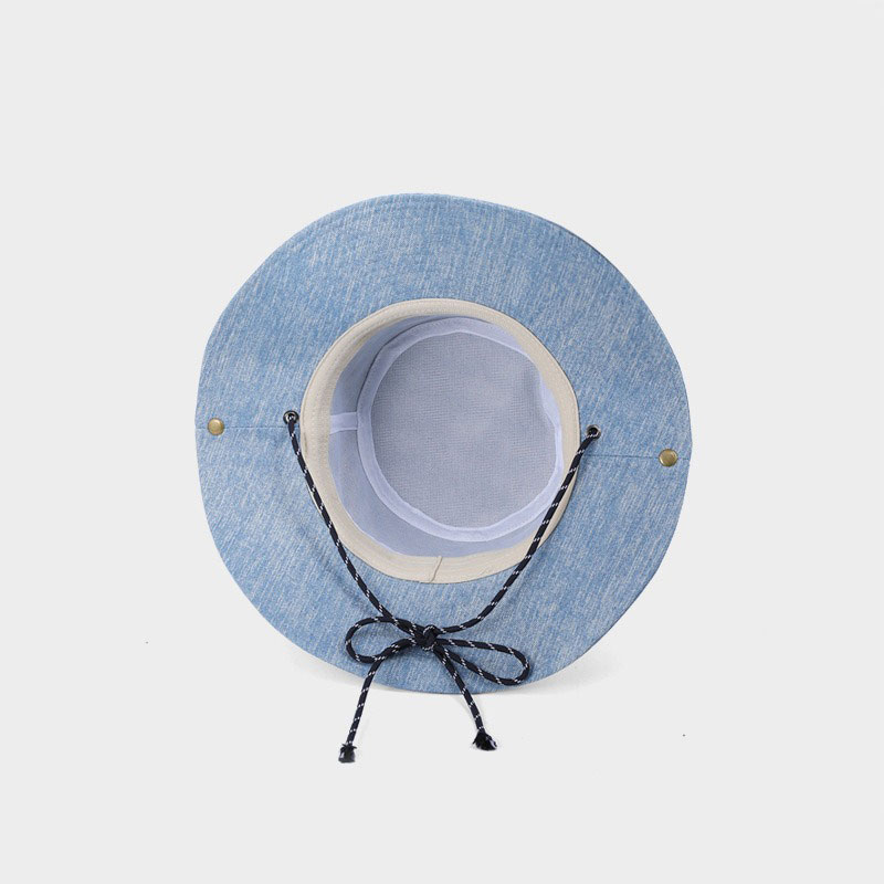 Korean Fashion Man Washed Deni - огляд і ціна Bucket Hat Cotton
