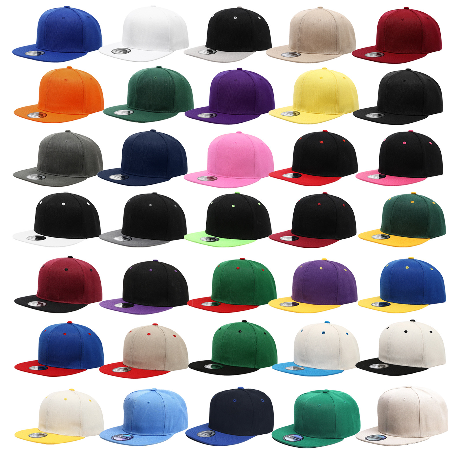 Custom Logo Snapback Caps Men  - огляд і ціна Snapback Hat Flat