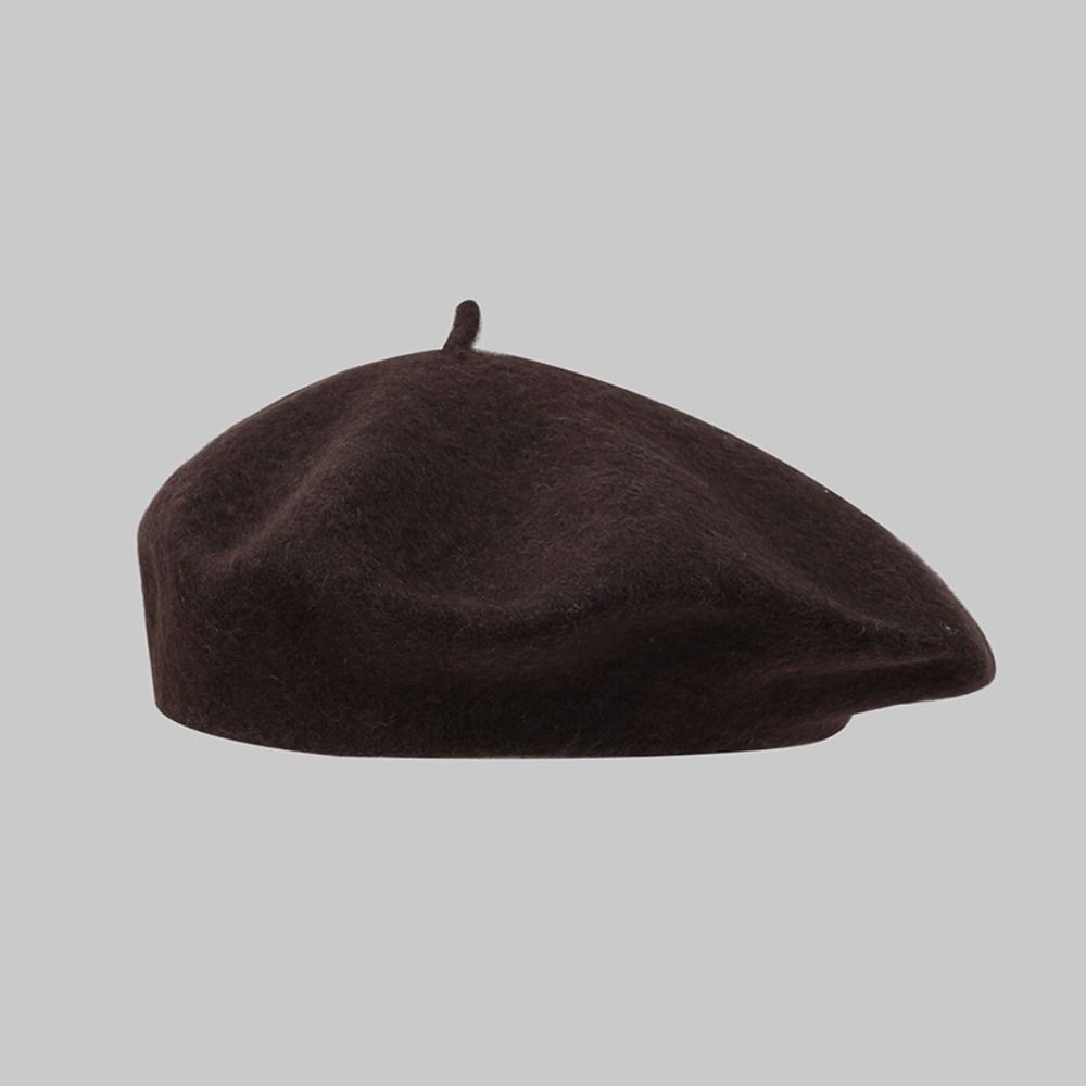 Solid Color Elegant Lady All M - огляд і ціна Beret French Wool