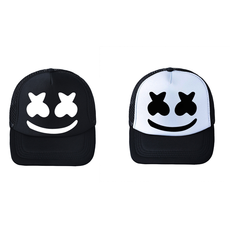 DJ Hip Pop Hat Marshmello Cosp - огляд і ціна Trucker Cap Mesh