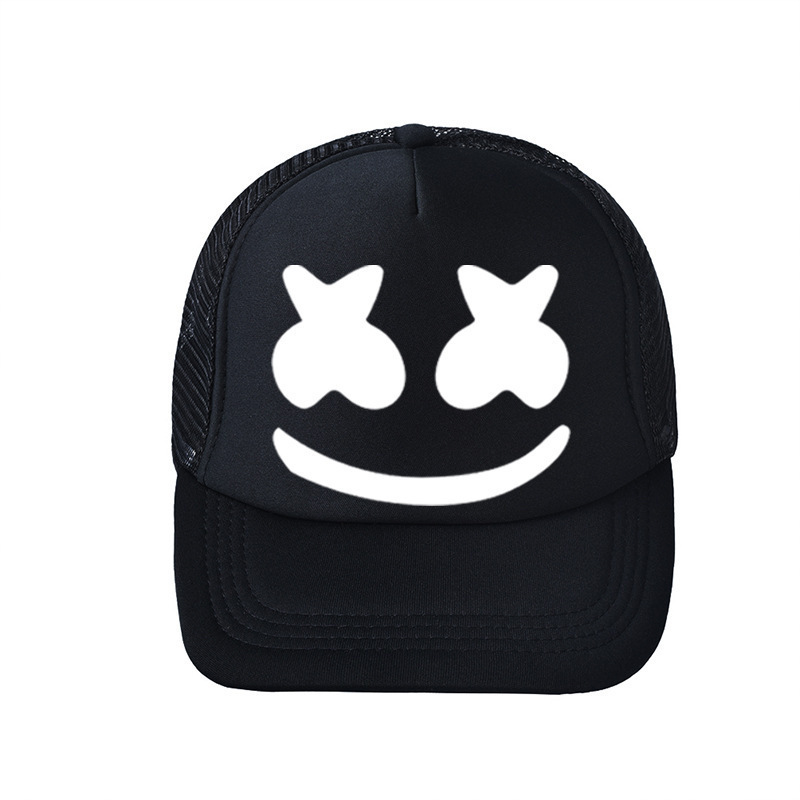 DJ Hip Pop Hat Marshmello Cosp - огляд і ціна Trucker Cap Mesh