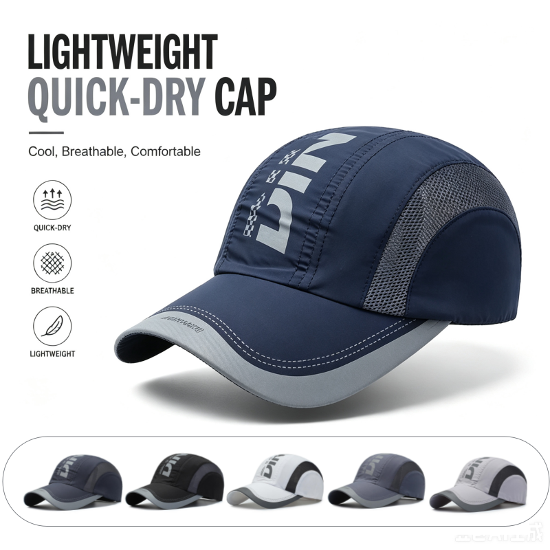 Quick Dry Sport Cap Men Lightw - огляд і ціна Running Cap Lightweight